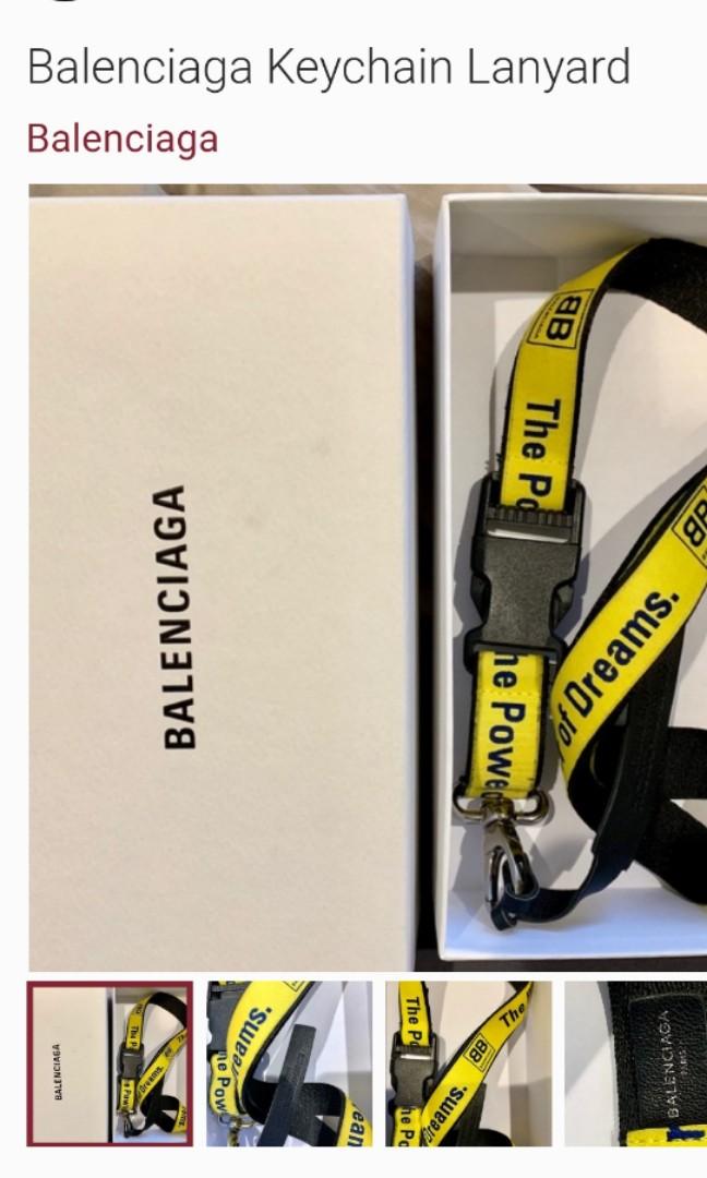 Balenciaga lanyard replica clearance