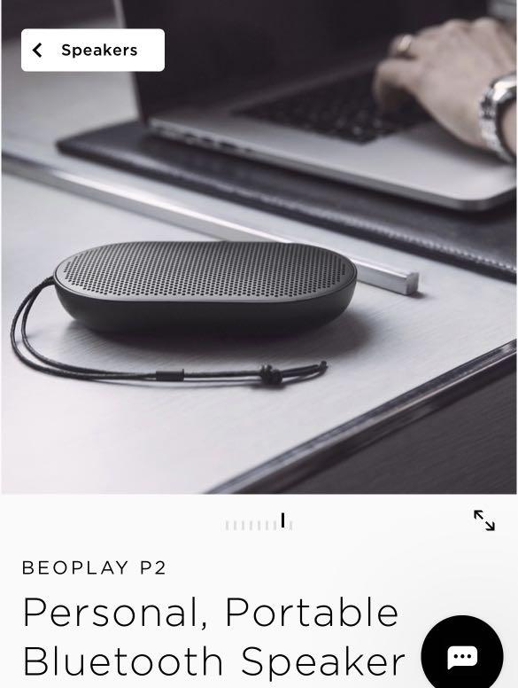 Beoplay p2 waterproof top