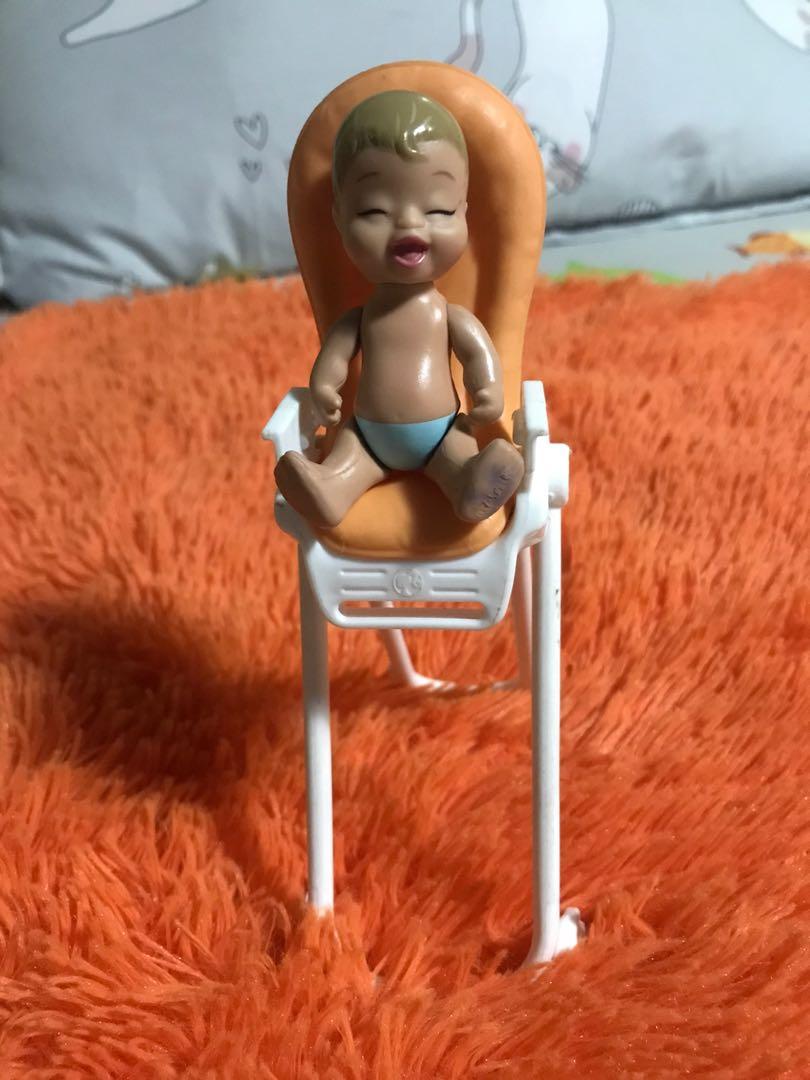 Barbie baby best sale high chair