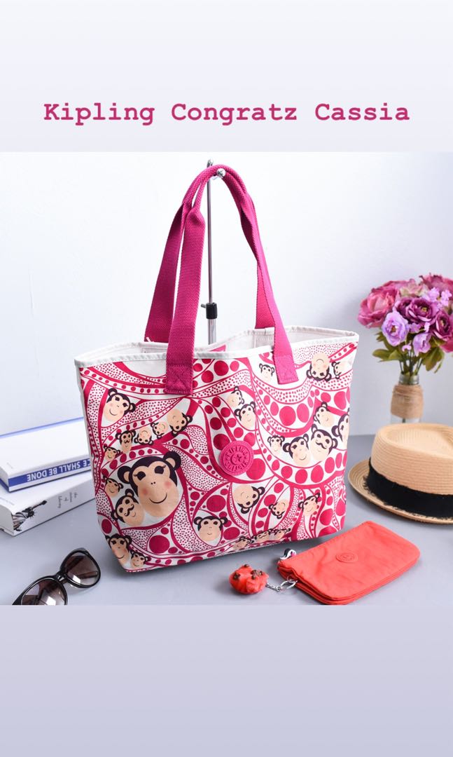 BNWT Authentic Kipling Congratz Cassia Large Shoulder Bag