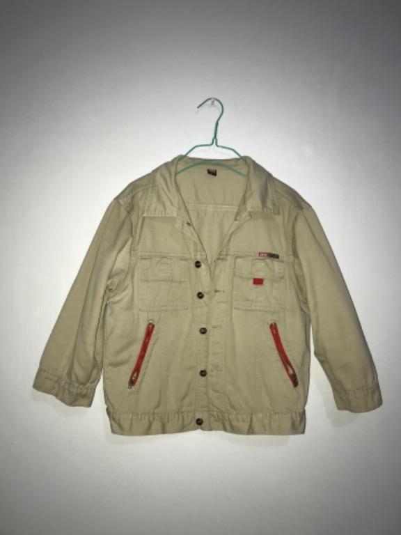 BNY Denim cropped Jacket (Category: Coats, Jackets and Outerwear) located in Caloocan City. Submitted by sttal (Listing ID 1142093895, Image 1). Description: Size: Large | 3/4 sleeves 📍 Mindanao | 9200 .