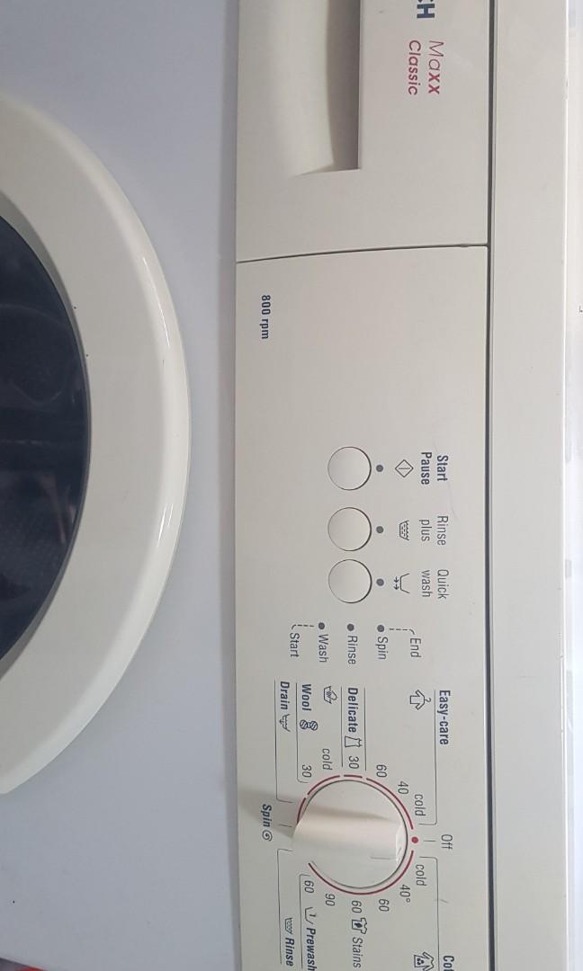Bosch Maxx Classic Washing Machine, TV & Home Appliances, Washing