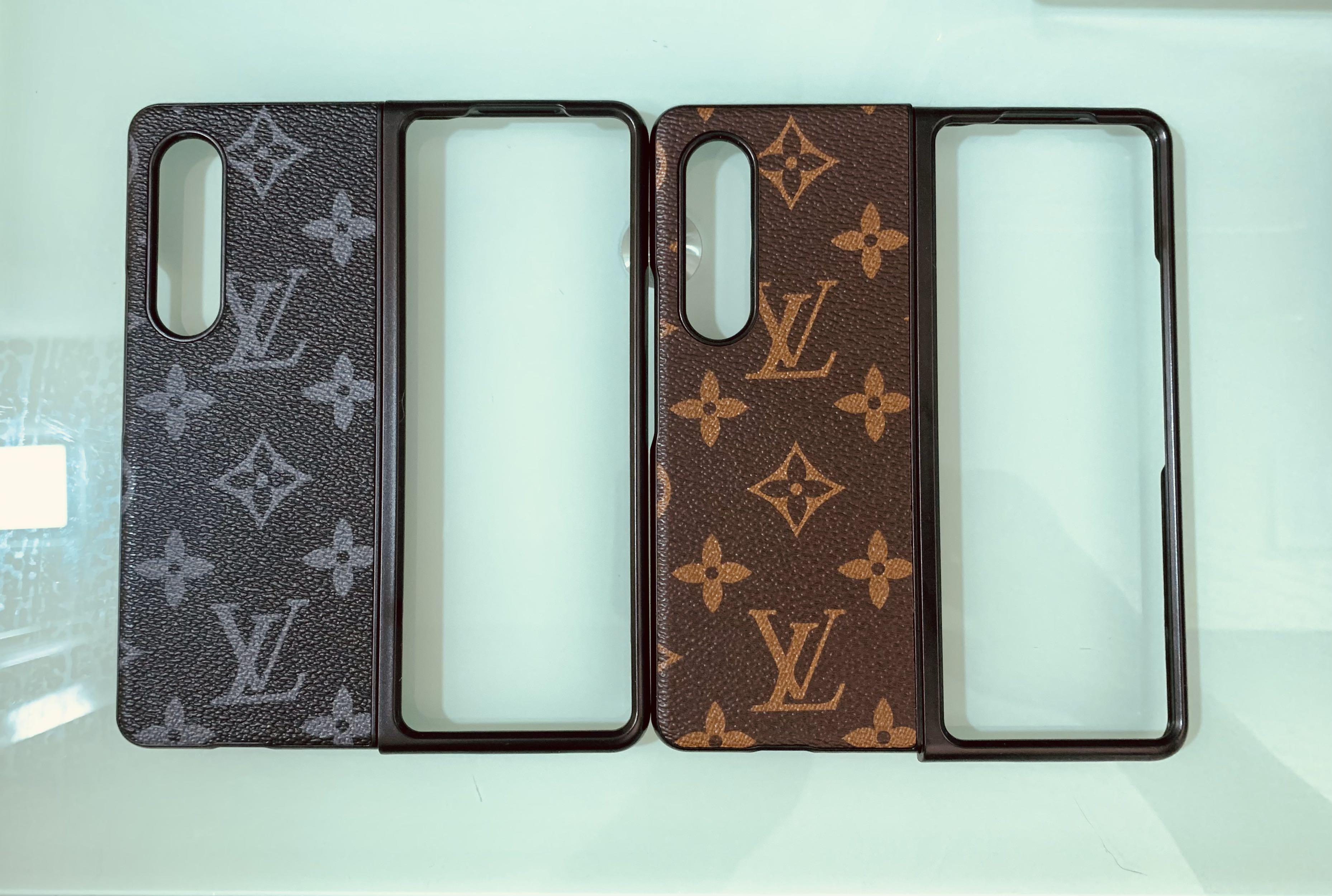 Classic Black Louis Vuitton X Supreme Samsung Galaxy Z Flip 5 Clear Case
