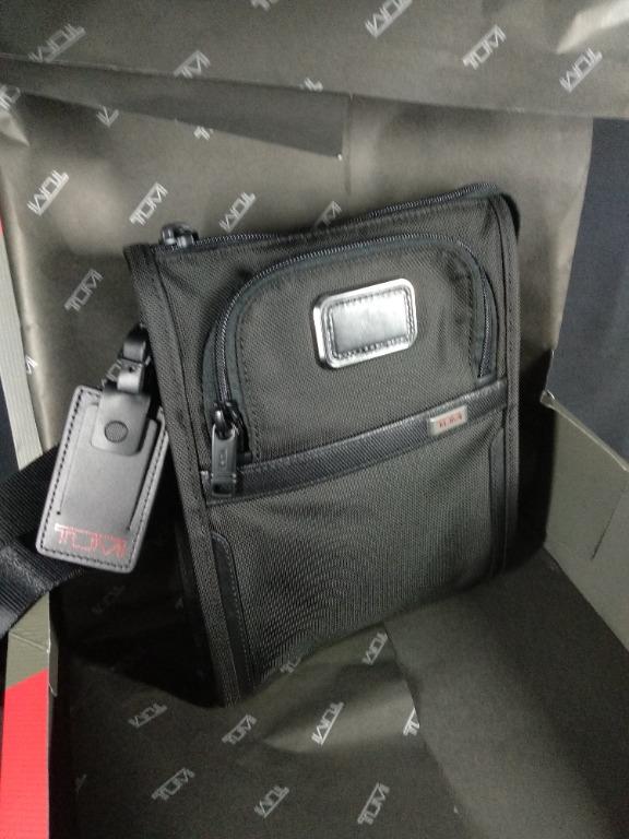 TUMI Alpha 3 Black Pocket Bag Small Crossbody - 1173451041