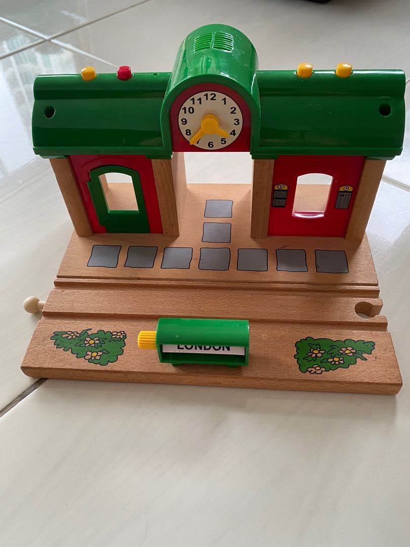 Brio record and play train station new arrivals