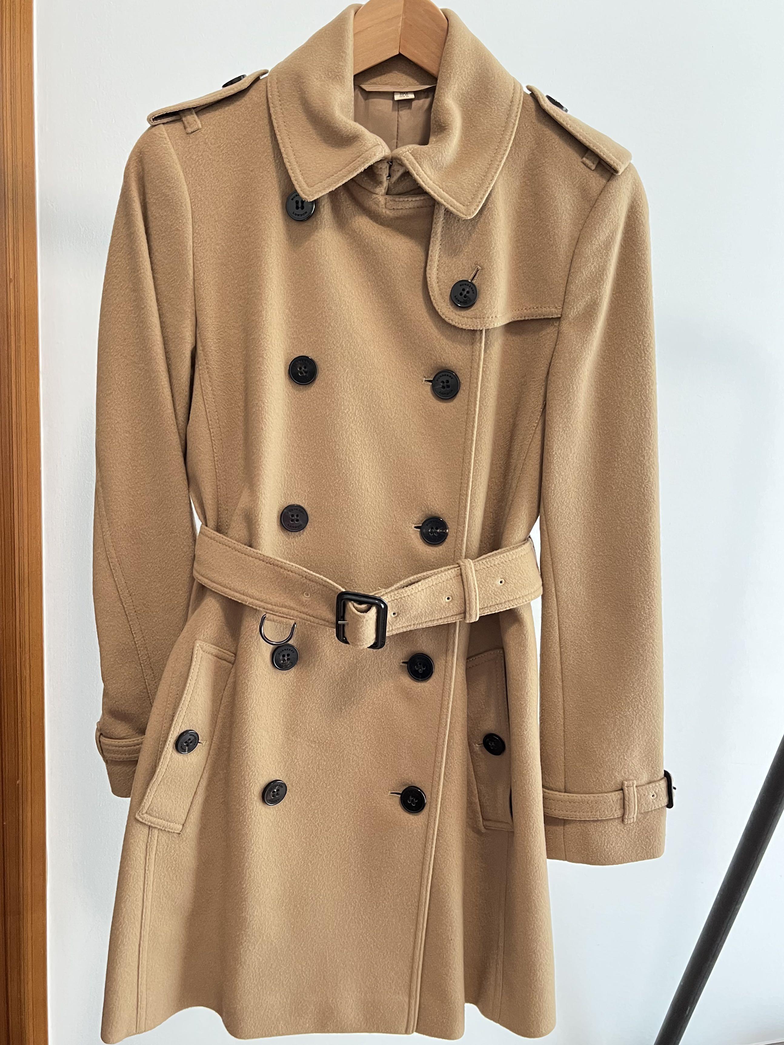 Burberry London Wool and Cashmere Coat, on Carousell