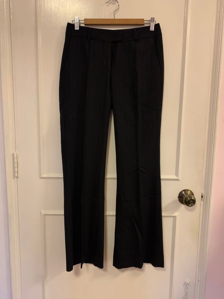 Calvin Klein Pinstripe Pants Women s Fashion Bottoms Other