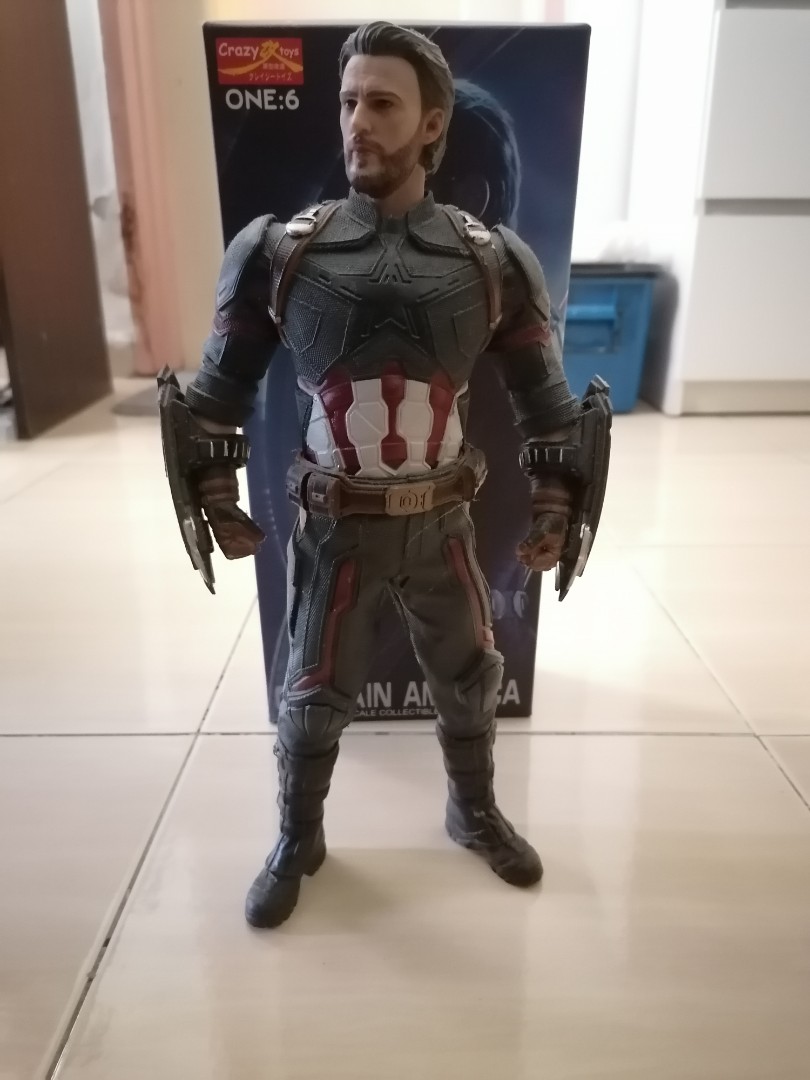 Crazy toys captain america infinity war 2025