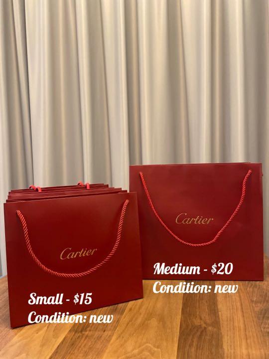 Cartier shopping hotsell bag
