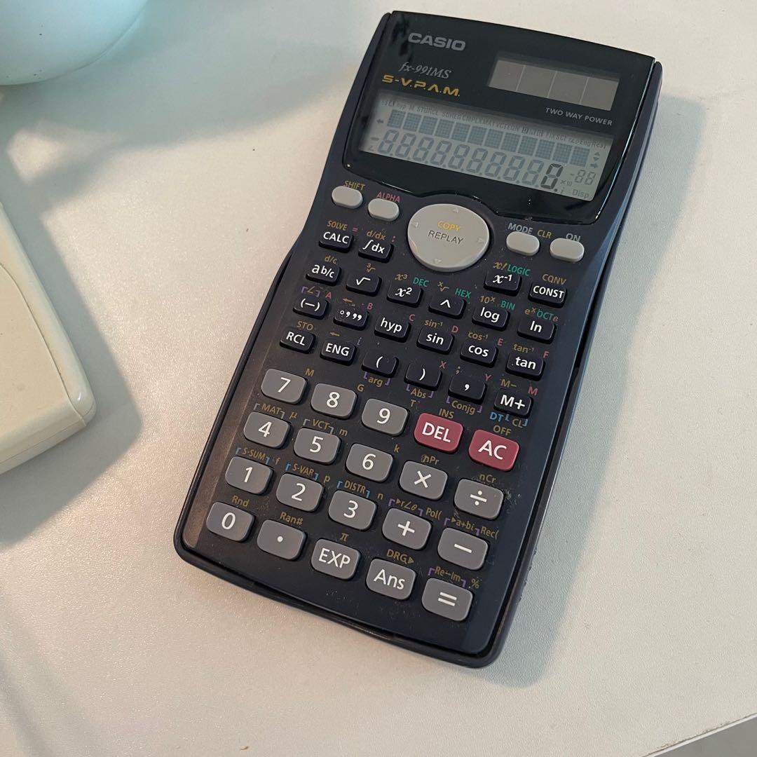 Casio Scientific Calculator fx991-MS, Computers \u0026 Tech, Office \u0026 Business  Technology on Carousell