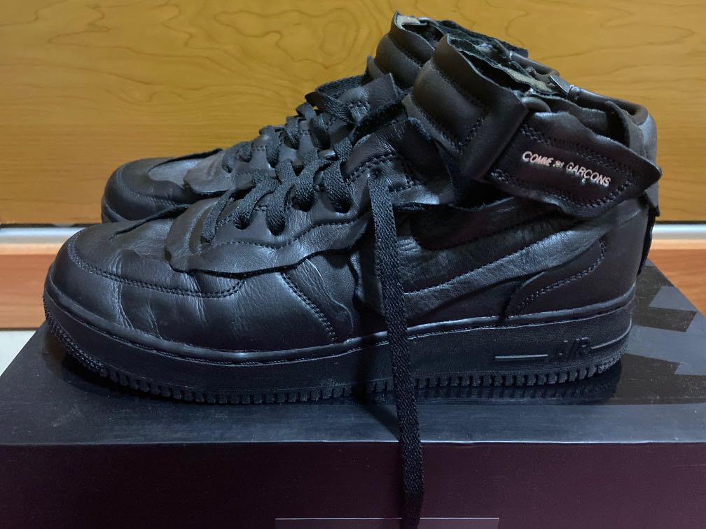 CDG x Nike Air Force 1, Men's Fashion, Footwear, Sneakers on Carousell