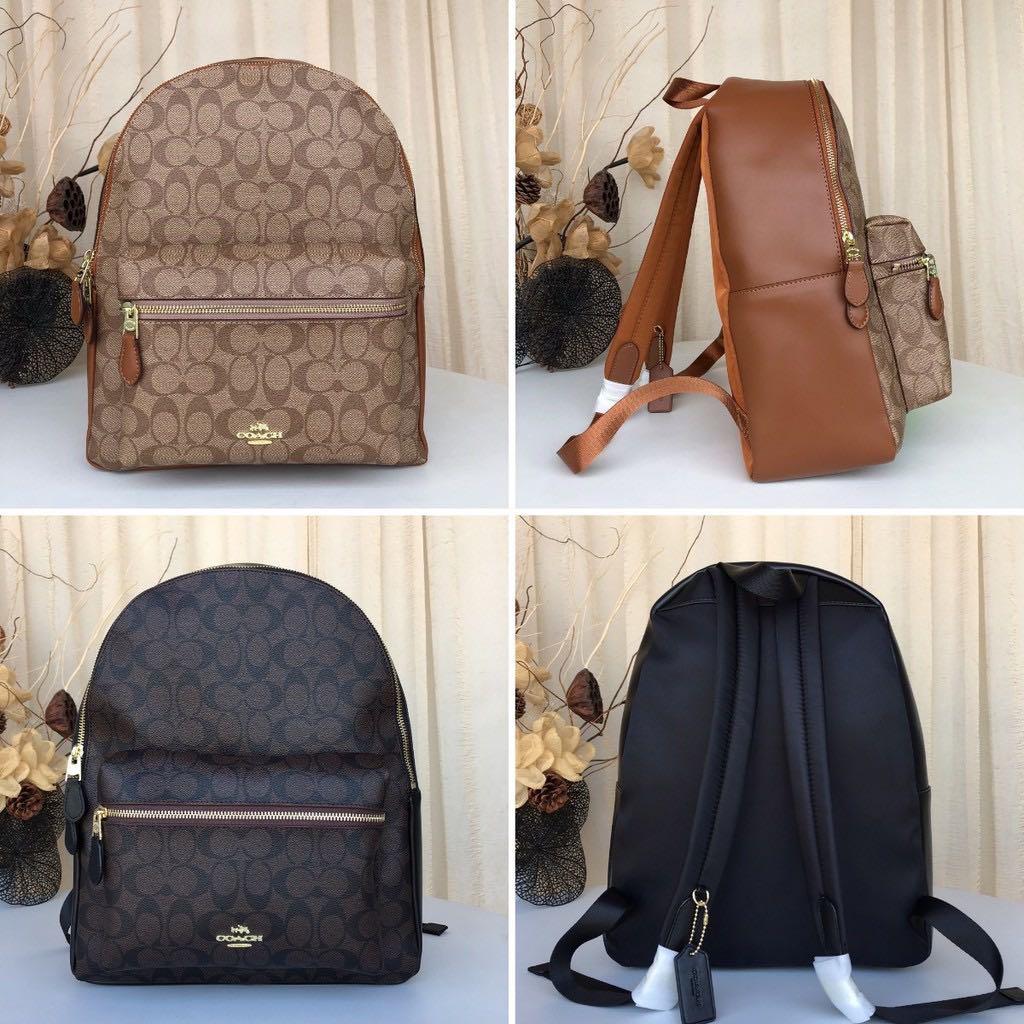 Coach large charlie backpack online