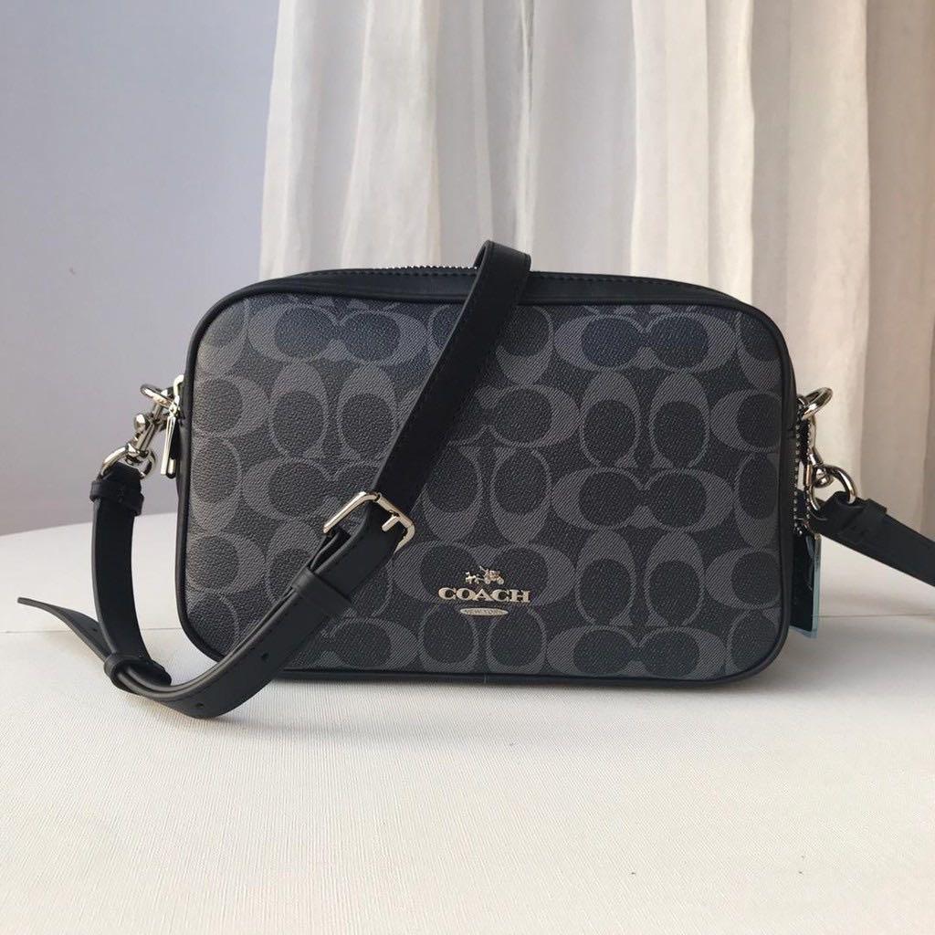 Ćoach Jes Crossbody w/ Linear Quilting Bag, Luxury, Bags & Wallets on  Carousell