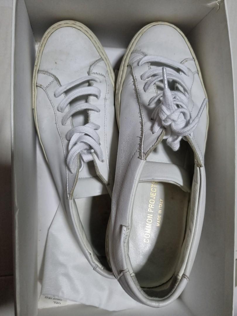 Common Projects Original Achilles Low White Men s Fashion Footwear Sneakers on Carousell