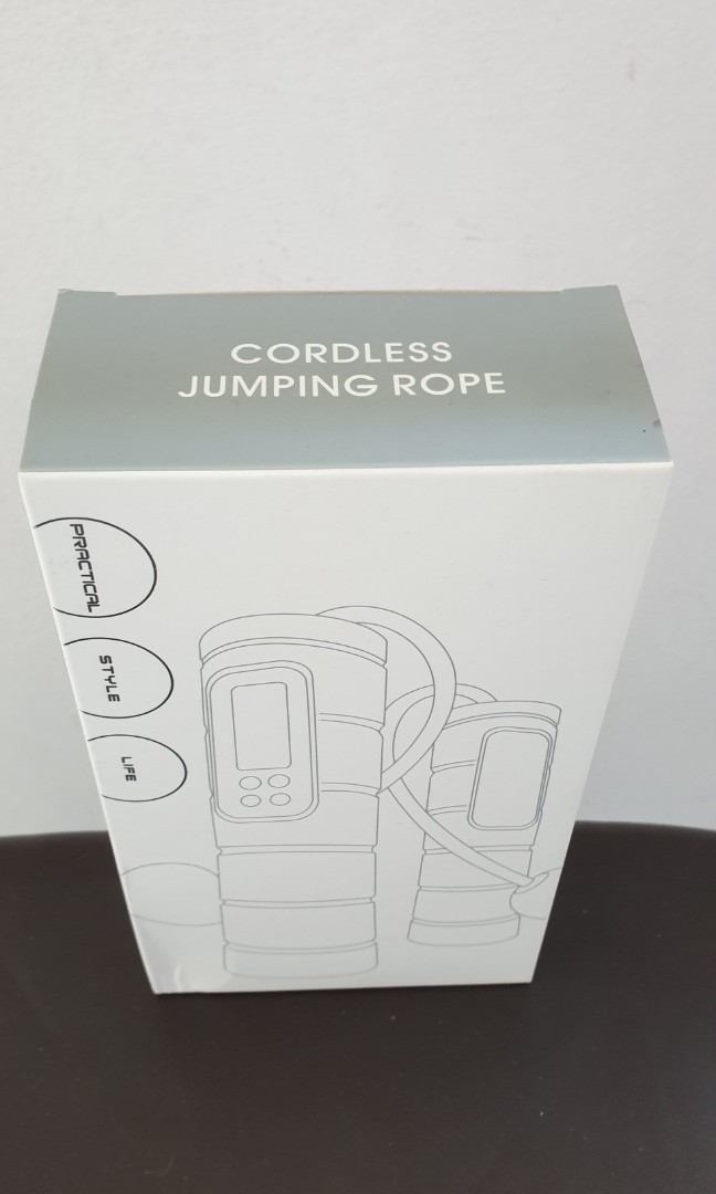 Brand Jump Rope Cordless Jumping Rope (Brand New), Sports Equipment, Exercise & Fitness ...