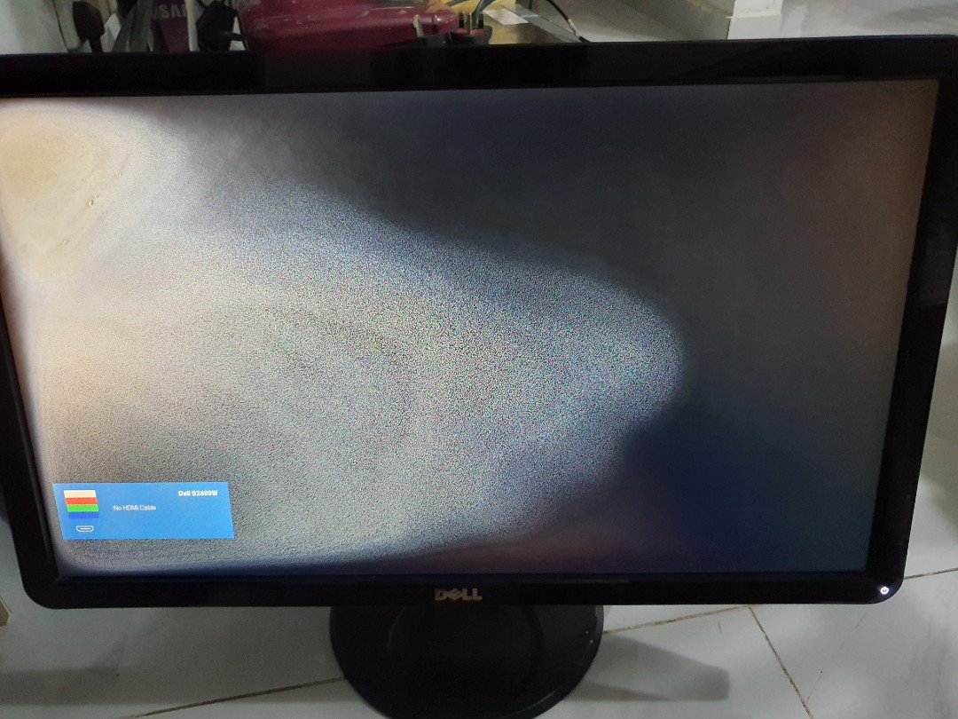 Dell S2409W Monitor (Faulthy), Computers & Tech, Desktops on Carousell