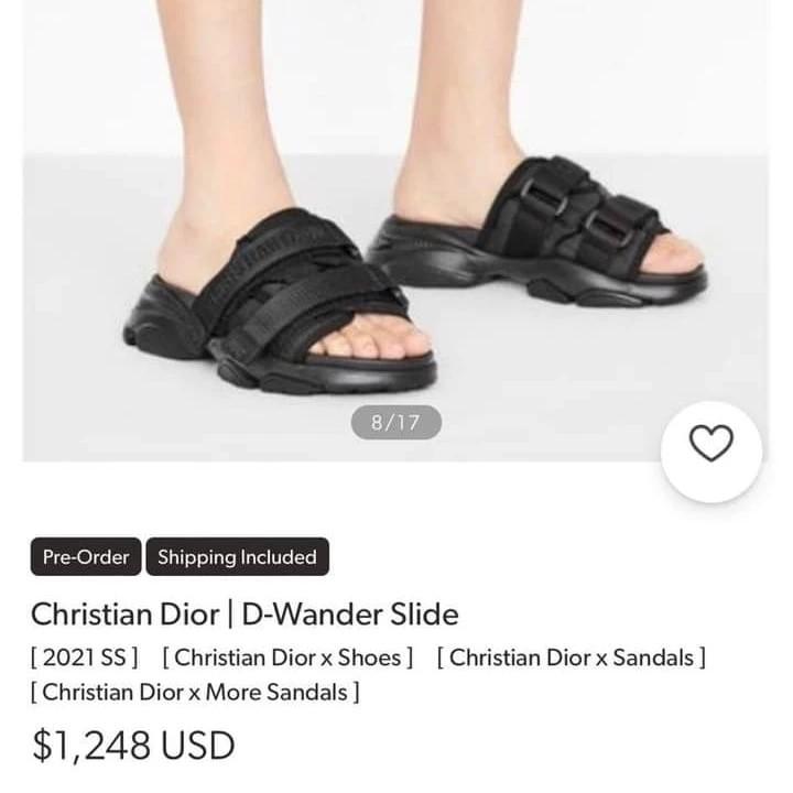 Dior d wander cheap slide