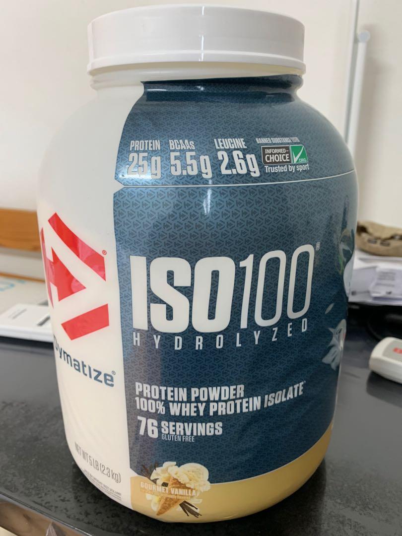 Dymatize ISO100 Whey Isolate, Health & Nutrition, Health ...
