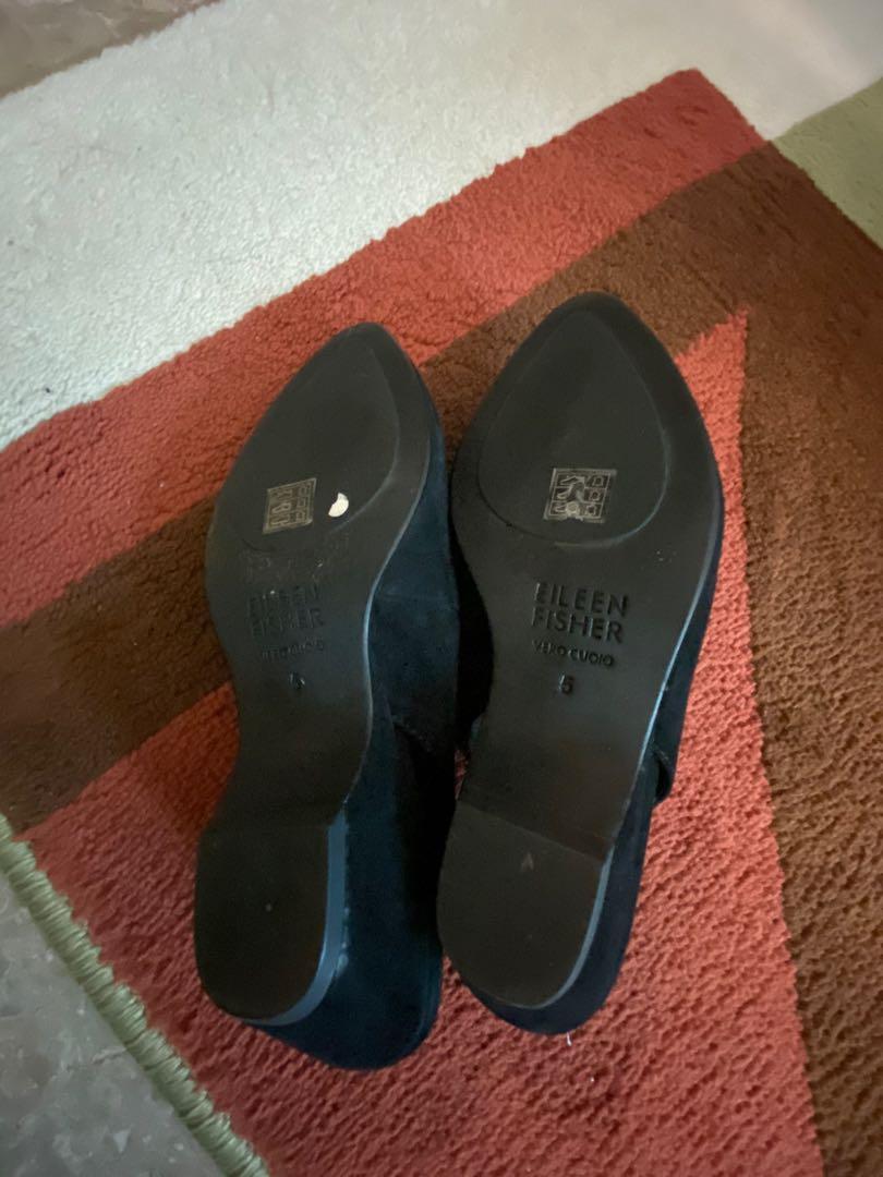 Eileen fisher gatwick best sale suede slingback