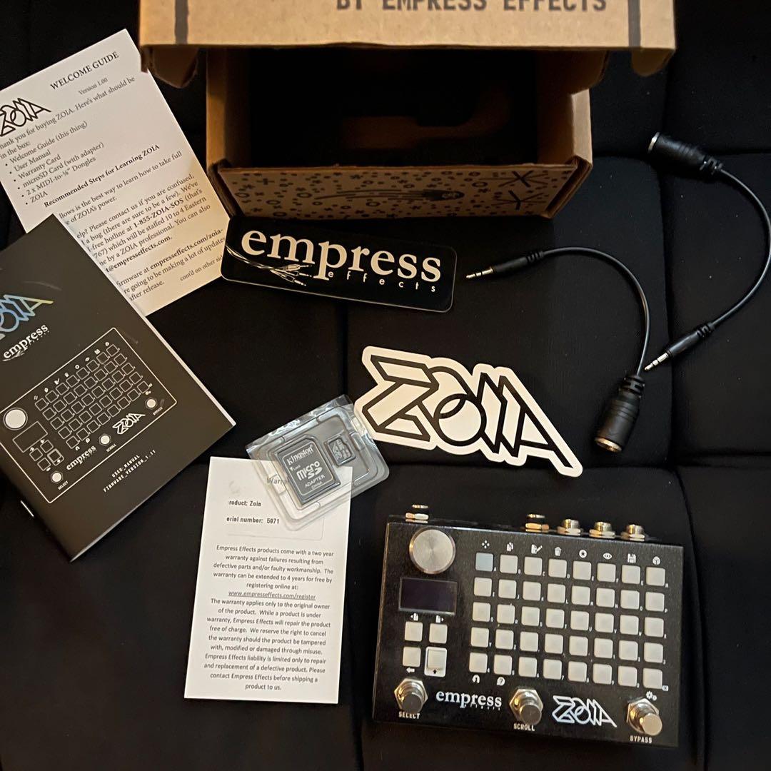 Empress ZOIA Compact Grid Controller Multi Effect, Audio, Portable