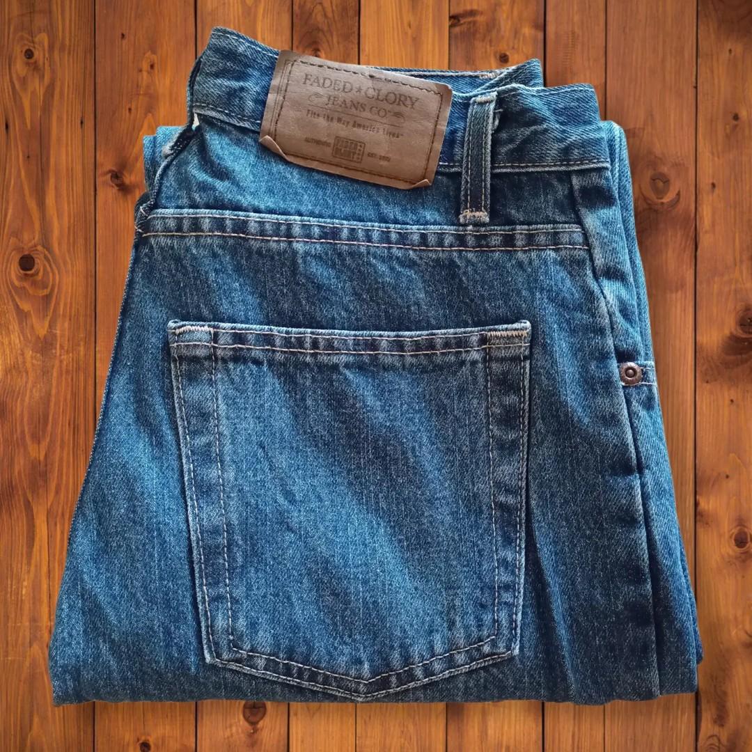 FADED GLORY JEANS, Men's Fashion, Bottoms, Jeans on Carousell