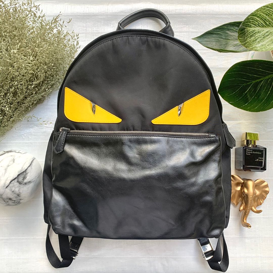 fendi monster backpack