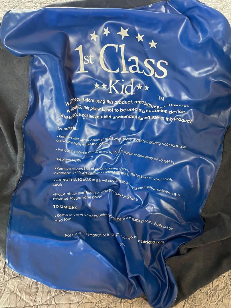 First class kid travel outlet pillow