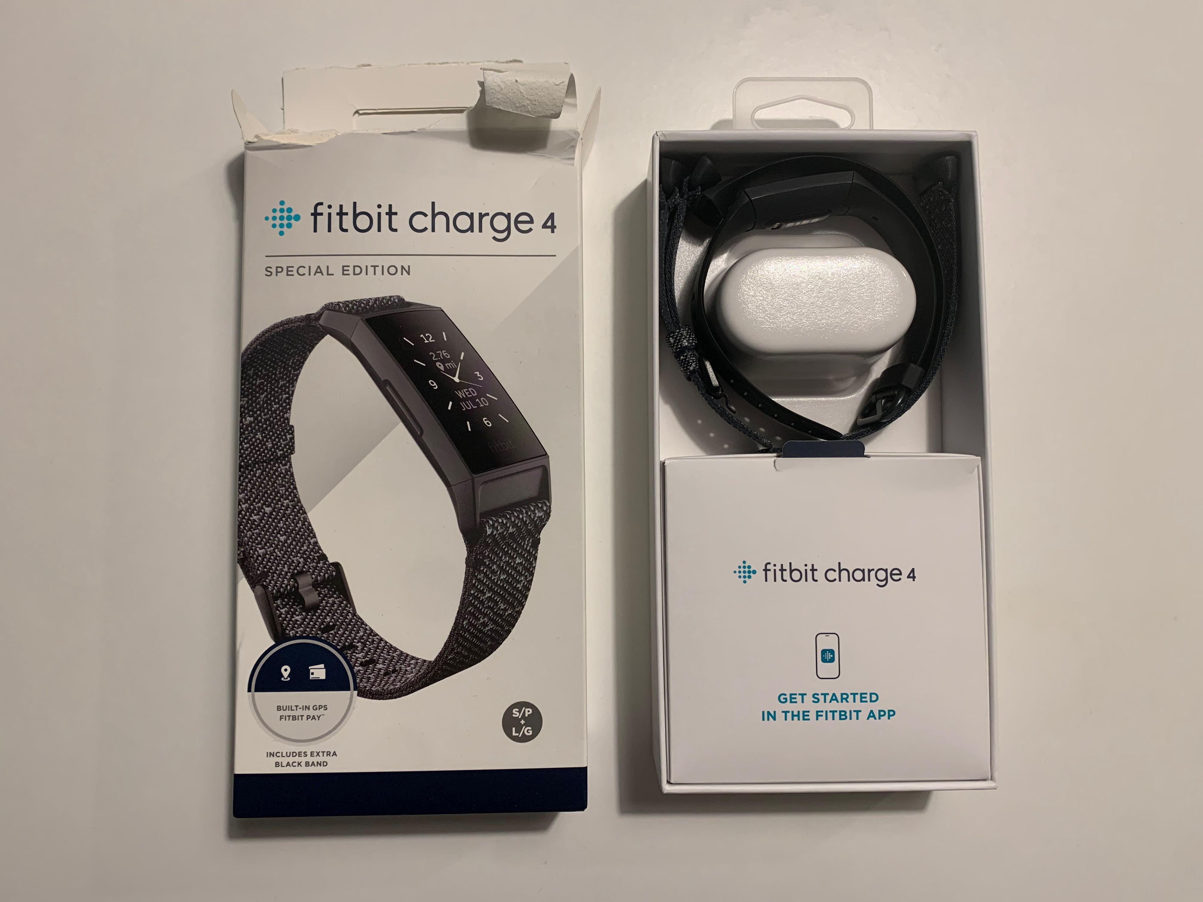 Fitbit Charge 4 Special edition(Granite), Mobile Phones & Gadgets