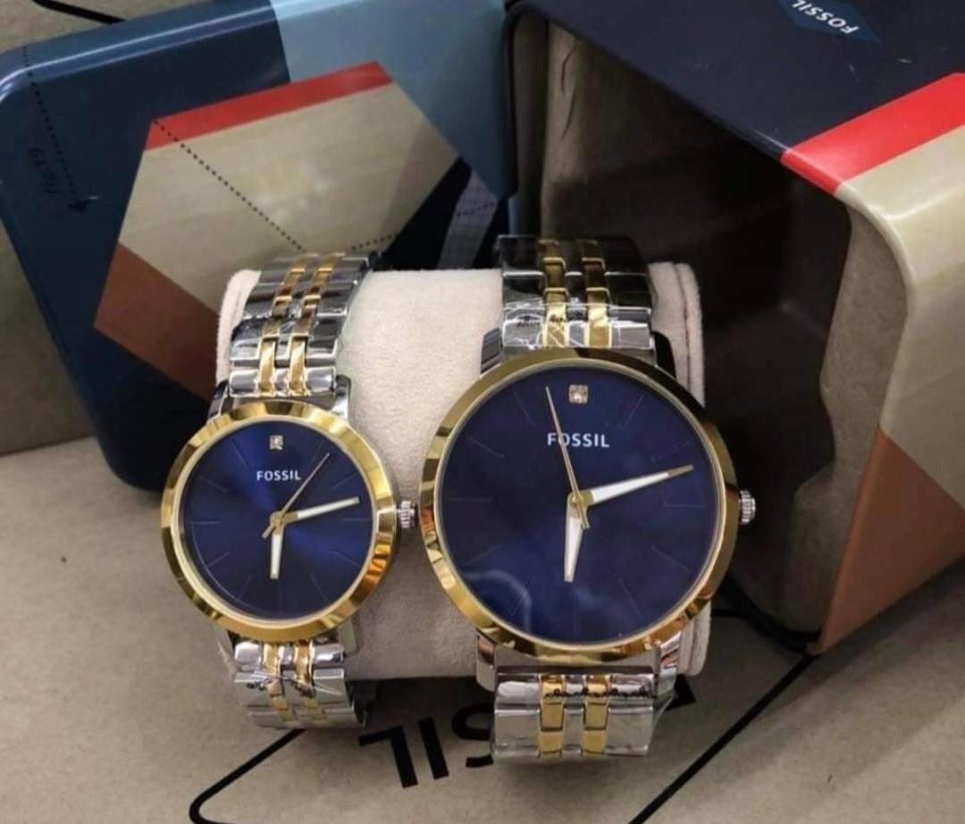 Fossil Steel Watch, Women's Fashion 
