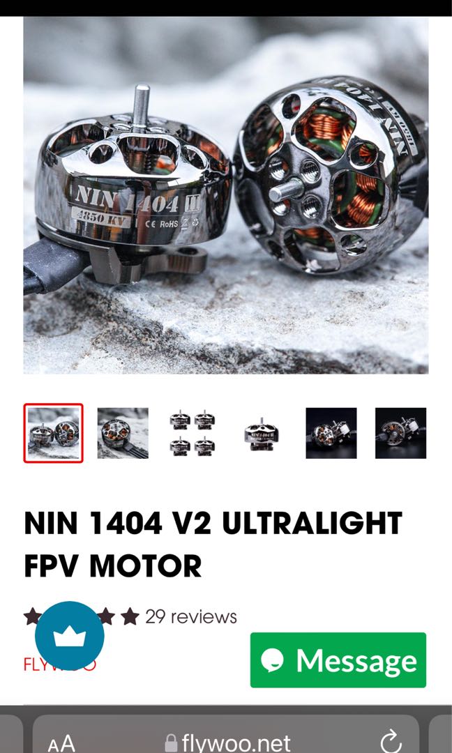 Flywoo nin clearance 1404 v2