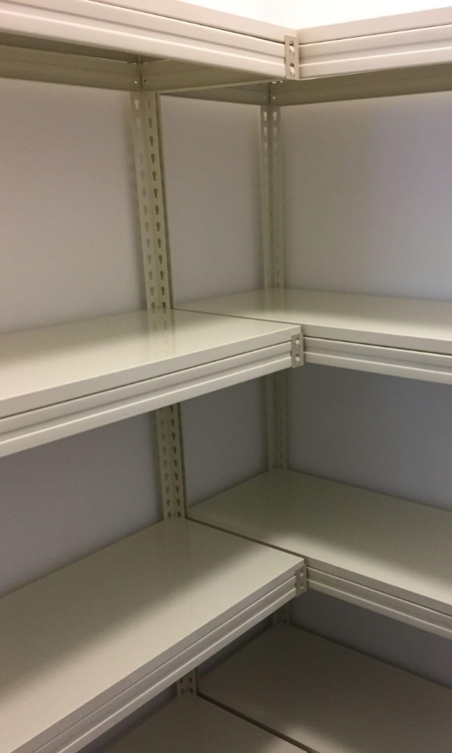 Full Metal Boltless Racks L shapes Rack for HDB BTO bomb shelter condo