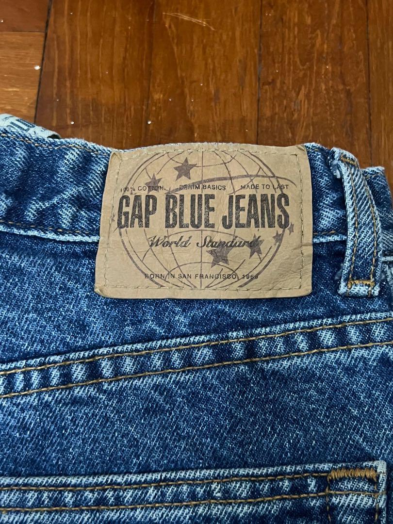 Gap blue discount jeans world standard
