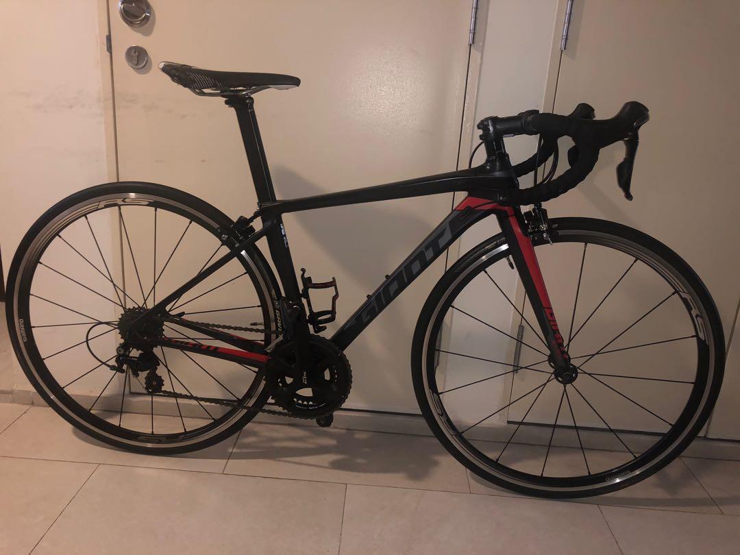 giant tcr aluxx sl 6000 series butted tubing