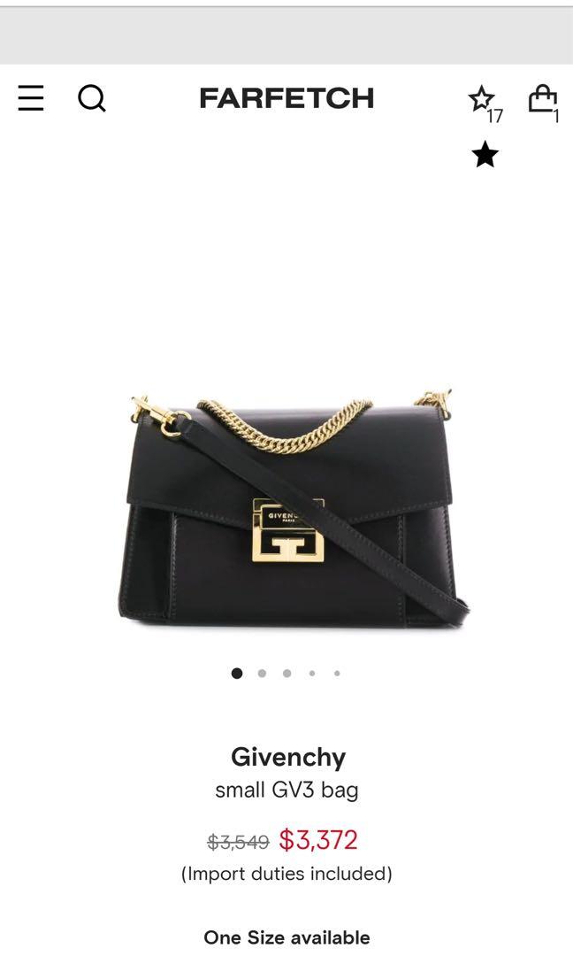 Givenchy mini new arrivals gv3 bag
