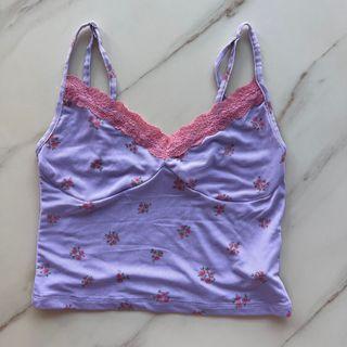 Glassons purple floral top