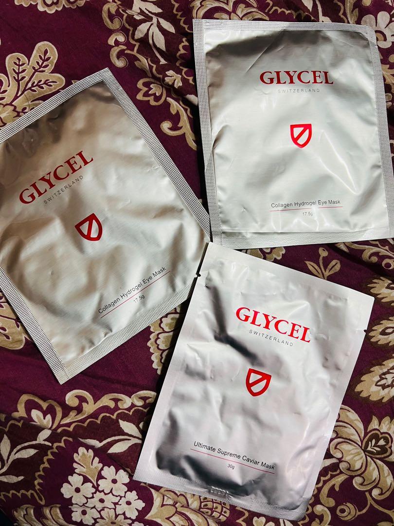 Glycel Collagen Hydrogel Eye mask x 2 + Ultimate Supreme Caviar Mask
