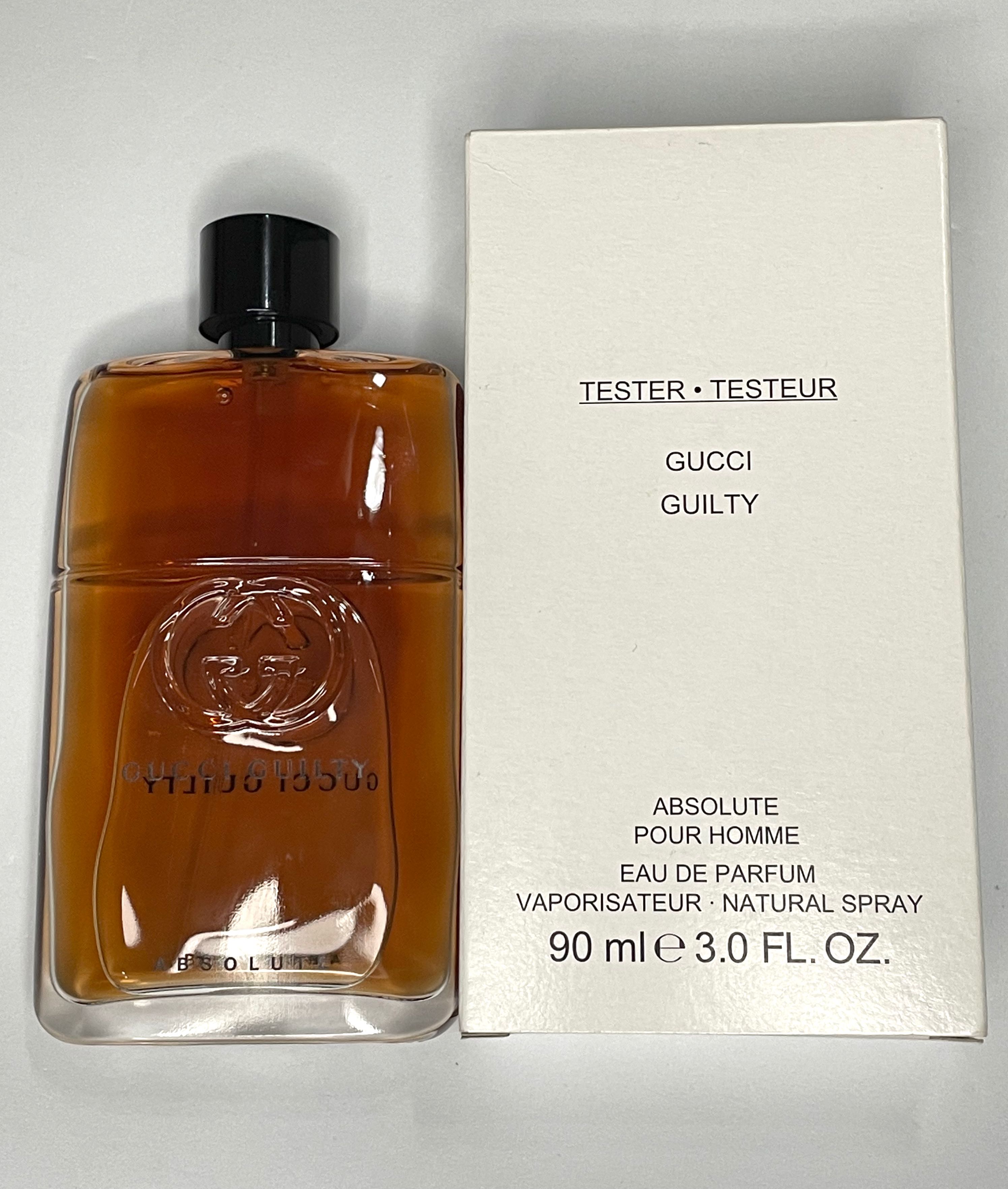 Gucci Guilty Absolute Edp Pour Homme 90ml Perfume Tester, Beauty \u0026 Personal  Care, Fragrance \u0026 Deodorants on Carousell