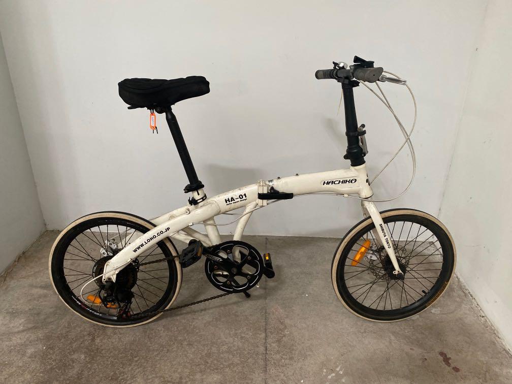 Hachiko 20 fold Bike Sports Equipment Bicycles Parts Bicycles on Carousell