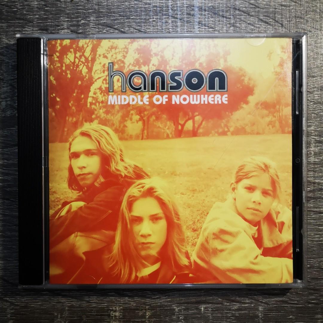 Hanson - Middle of Nowhere CD (Category: CDs & DVDs) located in Quezon City. Submitted by pinkskies_media (Listing ID 1141940601, Image 1). Description: Hanson debut album. Made in Canada..