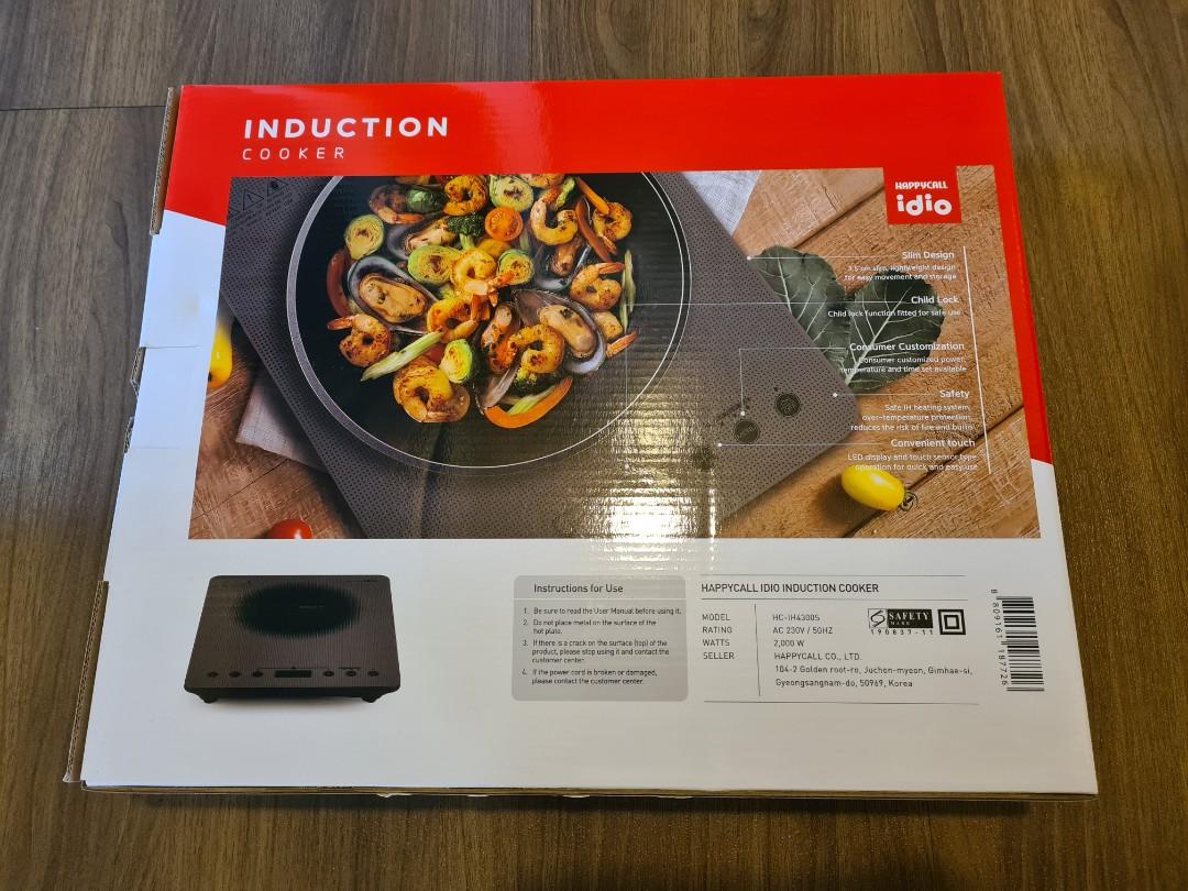 Happycall IH induction cooker & griddle pan, TV & Home Appliances