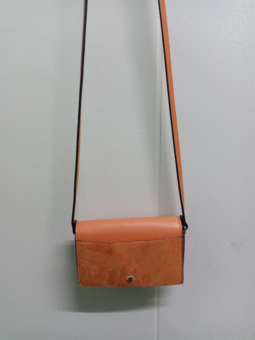 NeverLikedIt H M Orange Sling Bag