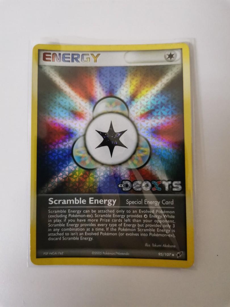 Reverse Holo Scramble Energy Card Pokemon TCG, Hobbies & Toys, Toys & Games on Carousell