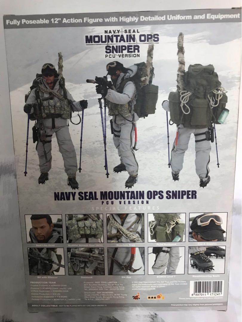 Hottoys Hot Toys 1/6 1:6 12吋12 inches Modern US 現代美軍Navy Seal 海豹突擊隊Mountain  OPS Sniper PCU Version action figure, 興趣及遊戲, 玩具& 遊戲類- Carousell
