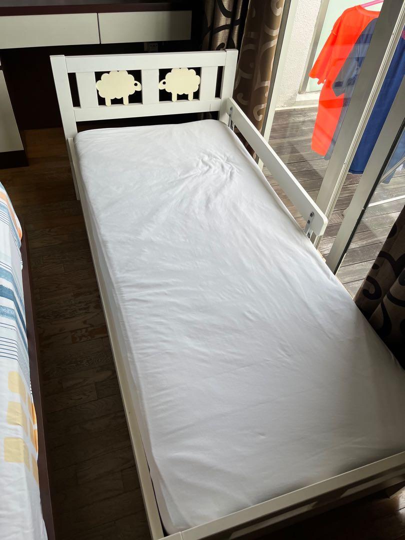 IKEA Kritter toddler bed, Babies & Kids, Baby Nursery & Kids Furniture, Cots & Cribs on Carousell