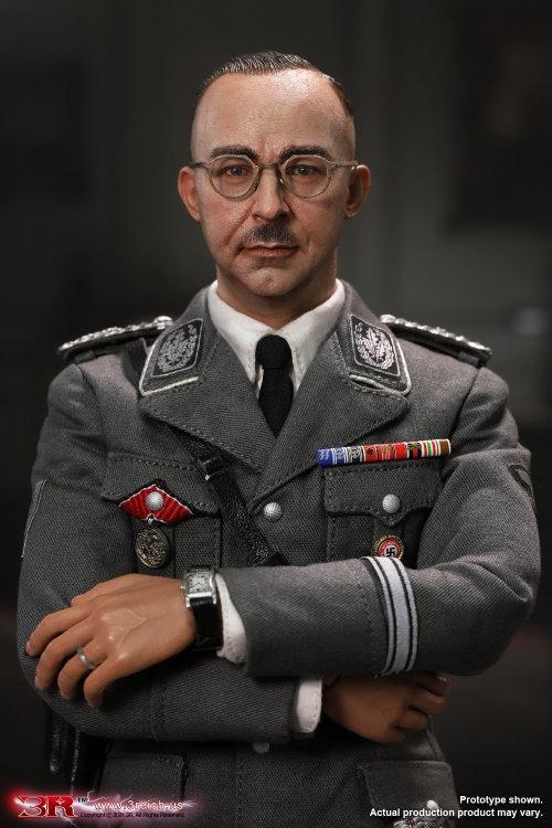 IN STOCK)3R GM646 1/6 Heinrich Himmler late version希姆莱B款(1900