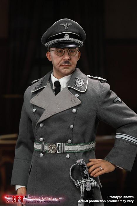 IN STOCK)3R GM646 1/6 Heinrich Himmler late version希姆莱B款(1900