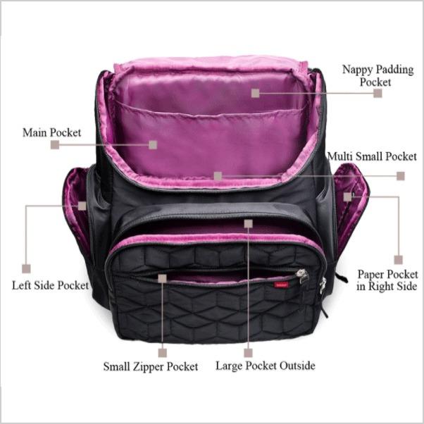 Child of mine by carter's quilted backpack diaper bag new arrivals
