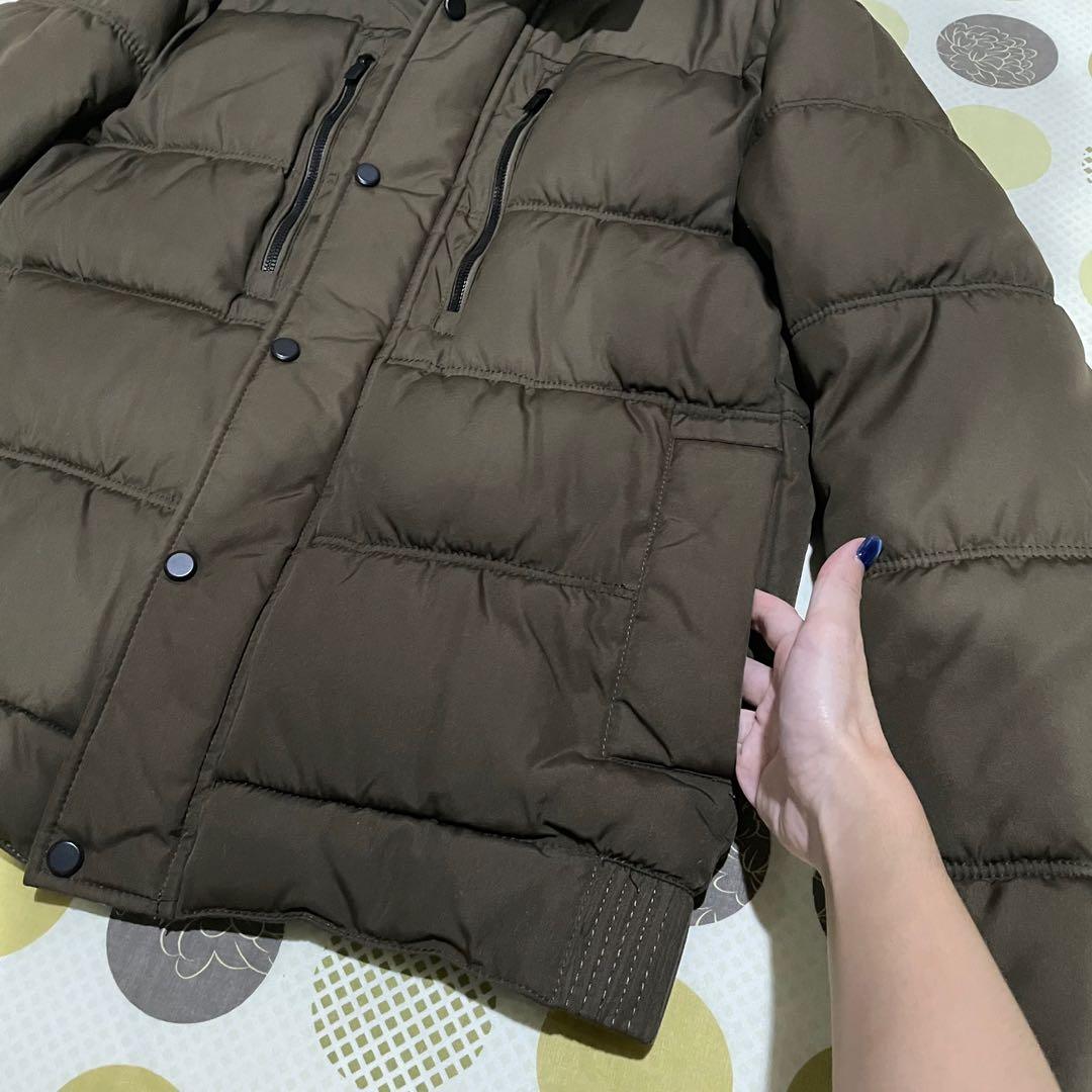 Puffer Jacket Zara Winterjacke Grau Winter Jacke Zara Zara