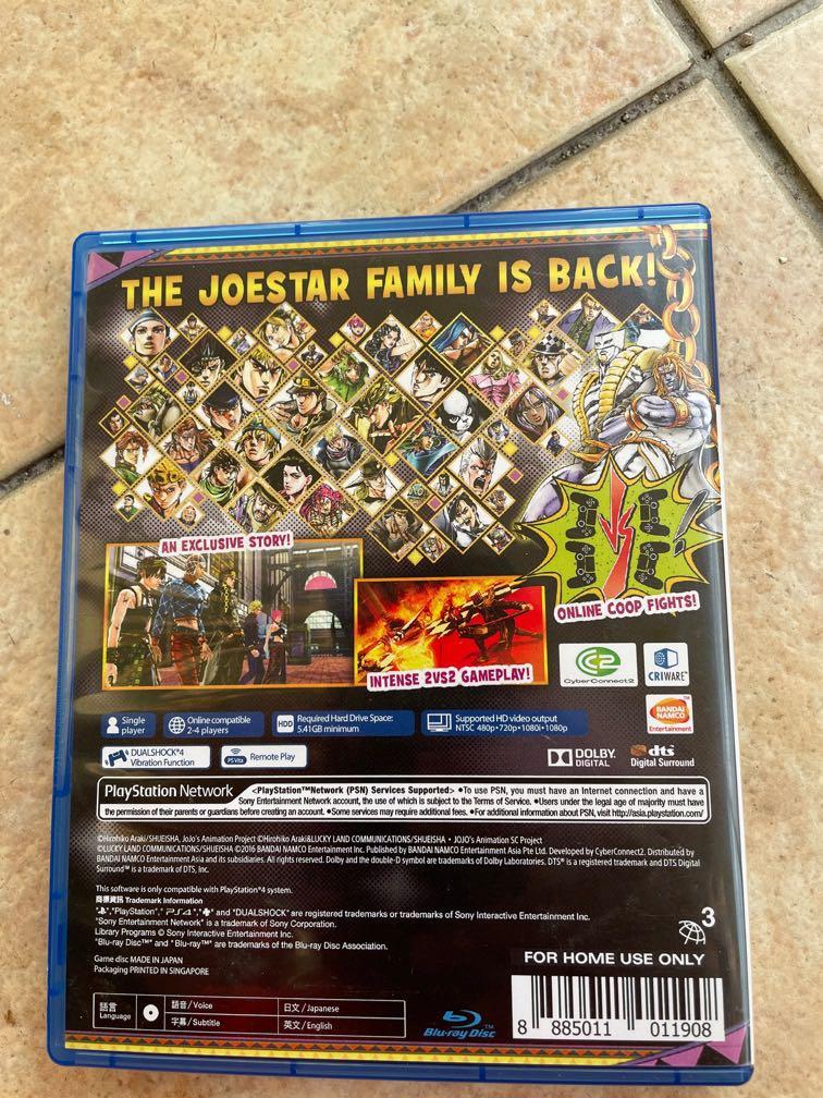Jojo eyes of outlet heaven ps4 digital