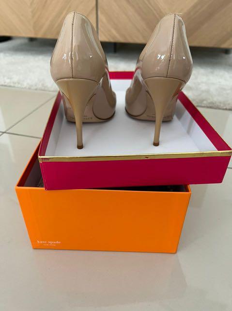 Kate spade nude best sale heels